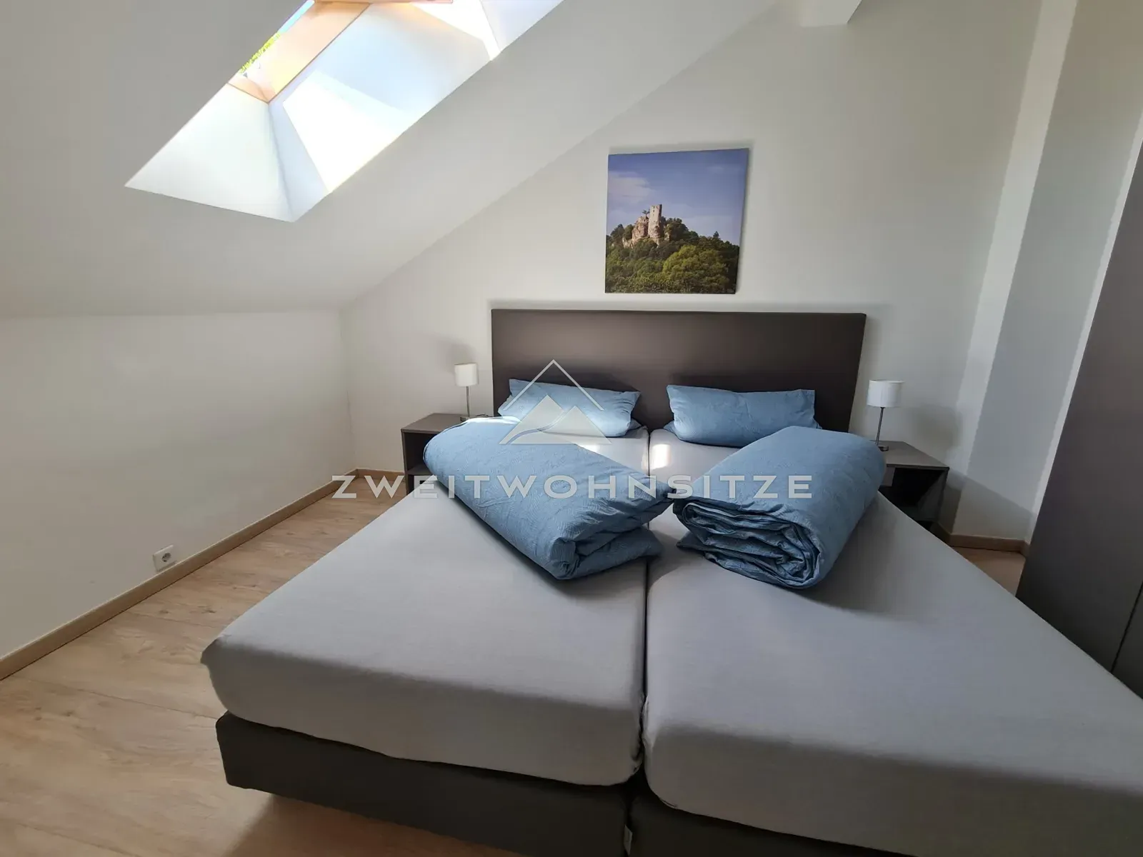 Haus 2a: Schlafzimmer im Obergeschoss